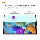 For Samsung Galaxy A21 / A21s ENKAY Hat-Prince 0.26mm 9H 6D Curved Full Screen Eye Protection Green Film Tempered Glass Protector - 4