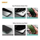For Xiaomi Redmi Note 8 Pro 2 PCS ENKAY Hat-Prince 0.26mm 9H 6D Curved Full Screen Eye Protection Green Film Tempered Glass Protector - 12