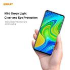 For Redmi 10X 4G/Redmi Note 9 2 PCS ENKAY Hat-Prince 0.26mm 9H 6D Curved Full Screen Eye Protection Green Film Tempered Glass Protector - 2