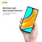 For Xiaomi Redmi 9 / 9A / 9C 2 PCS ENKAY Hat-Prince 0.26mm 9H 6D Curved Full Screen Eye Protection Green Film Tempered Glass Protector - 2