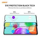 For Samsung Galaxy A41 2 PCS ENKAY Hat-Prince 0.26mm 9H 6D Curved Full Screen Eye Protection Green Film Tempered Glass Protector - 6