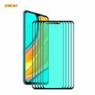 For Xiaomi Redmi Note 8 Pro 5 PCS ENKAY Hat-Prince 0.26mm 9H 6D Curved Full Screen Eye Protection Green Film Tempered Glass Protector - 1