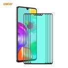 For Samsung Galaxy A41 5 PCS ENKAY Hat-Prince 0.26mm 9H 6D Curved Full Screen Eye Protection Green Film Tempered Glass Protector - 1