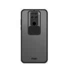 For Xiaomi Redmi Note 9 / 10X 4G MOFI Xing Dun Series Translucent Frosted PC + TPU Privacy Anti-glare Shockproof All-inclusive Protective Case(Black) - 1