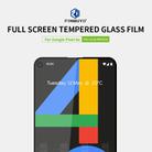 For Google Pixel4a PINWUYO 9H 2.5D Full Screen Tempered Glass Film(Black) - 1