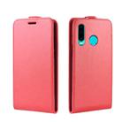 For Huawei P30 lite R64 Texture Single Vertical Flip Leather Protective Case with Card Slots & Photo Frame(Red) - 2