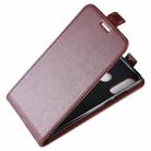 For Huawei P30 lite R64 Texture Single Vertical Flip Leather Protective Case with Card Slots & Photo Frame(Brown) - 3