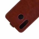 For Huawei P30 lite R64 Texture Single Vertical Flip Leather Protective Case with Card Slots & Photo Frame(Brown) - 3