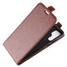 For Huawei P30 Pro R64 Texture Single Vertical Flip Leather Protective Case with Card Slots & Photo Frame(Brown) - 3
