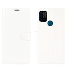 For UMIDIGI  A7 Pro Litchi Texture Horizontal Flip Protective Case with Holder & Card Slots & Wallet(White) - 2