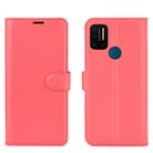 For UMIDIGI  A7 Pro Litchi Texture Horizontal Flip Protective Case with Holder & Card Slots & Wallet(Red) - 2