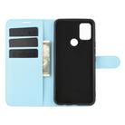 For UMIDIGI  A7 Pro Litchi Texture Horizontal Flip Protective Case with Holder & Card Slots & Wallet(Blue) - 3