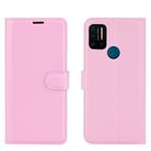 For UMIDIGI  A7 Pro Litchi Texture Horizontal Flip Protective Case with Holder & Card Slots & Wallet(Pink) - 2