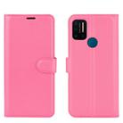 For UMIDIGI  A7 Pro Litchi Texture Horizontal Flip Protective Case with Holder & Card Slots & Wallet(Rose red) - 2