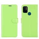 For UMIDIGI  A7 Pro Litchi Texture Horizontal Flip Protective Case with Holder & Card Slots & Wallet(Green) - 2