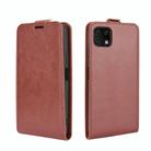 For Huawei Enjoy 20 R64 Texture Single Vertical Flip Leather Protective Case with Card Slots & Photo Frame(Brown) - 2