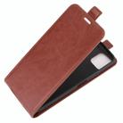 For Huawei Enjoy 20 R64 Texture Single Vertical Flip Leather Protective Case with Card Slots & Photo Frame(Brown) - 3