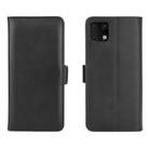 For Huawei Enjoy 20 Dual-side Magnetic Buckle Horizontal Flip Leather Case with Holder & Card Slots & Wallet(Black) - 2