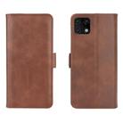 For Huawei Enjoy 20 Dual-side Magnetic Buckle Horizontal Flip Leather Case with Holder & Card Slots & Wallet(Brown) - 2