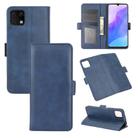 For Huawei Enjoy 20 Dual-side Magnetic Buckle Horizontal Flip Leather Case with Holder & Card Slots & Wallet(Dark Blue) - 1