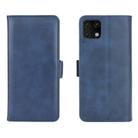 For Huawei Enjoy 20 Dual-side Magnetic Buckle Horizontal Flip Leather Case with Holder & Card Slots & Wallet(Dark Blue) - 2