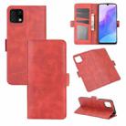 For Huawei Enjoy 20 Dual-side Magnetic Buckle Horizontal Flip Leather Case with Holder & Card Slots & Wallet(Red) - 1