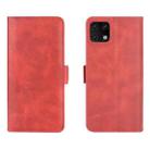 For Huawei Enjoy 20 Dual-side Magnetic Buckle Horizontal Flip Leather Case with Holder & Card Slots & Wallet(Red) - 2