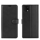 For Huawei Enjoy 20 Litchi Texture Horizontal Flip Protective Case with Holder & Card Slots & Wallet(Black) - 1