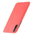 For Huawei P Smart S Shockproof Crocodile Texture PC + PU Case(Red) - 3