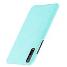 For Huawei P Smart S Shockproof Crocodile Texture PC + PU Case(Light green) - 3
