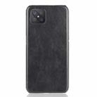 For Oppo Reno4 Z 5G/A92S Shockproof Litchi Texture PC + PU Case(Black) - 2