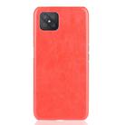 For Oppo Reno4 Z 5G/A92S Shockproof Litchi Texture PC + PU Case(Red) - 2