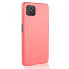 For Oppo Reno4 Z 5G/A92S Shockproof Litchi Texture PC + PU Case(Red) - 3