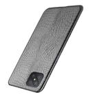 For Oppo Reno4 Z 5G/A92S Shockproof Crocodile Texture PC + PU Case(Black) - 3