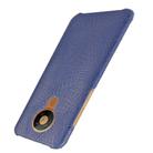 For Nokia 5.3 Shockproof Crocodile Texture PC + PU Case(Blue) - 2