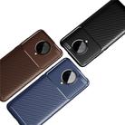 For Xiaomi Redmi K30 Ultra Carbon Fiber Texture Shockproof TPU Case(Blue) - 2