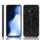 For Vivo X50 Lite Shockproof Sewing Cow Pattern Skin PC + PU + TPU Case(Black) - 1