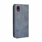 For Samsung Galaxy A01 Core / M01 Core Magnetic Buckle Retro Crazy Horse Texture Horizontal Flip Leather Case with Holder & Card Slots & Photo Frame(Blue) - 4