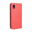 For Samsung Galaxy A01 Core / M01 Core Magnetic Buckle Retro Crazy Horse Texture Horizontal Flip Leather Case with Holder & Card Slots & Photo Frame(Red) - 4