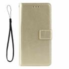 For Samsung Galaxy A01 Core / M01 Core Retro Crazy Horse Texture Horizontal Flip Leather Case with Holder & Card Slots & Lanyard(Gold) - 2