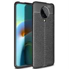 For Xiaomi Redmi K30 Ultra Litchi Texture TPU Shockproof Case(Black) - 1