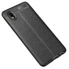 For Samsung Galaxy A01 Core/M01Core Litchi Texture TPU Shockproof Case(Black) - 2