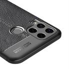 For OPPO Realme C15 Litchi Texture TPU Shockproof Case(Black) - 3