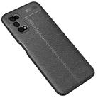 For OPPO Realme V5 Litchi Texture TPU Shockproof Case(Black) - 2