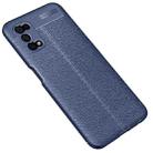For OPPO Realme V5 Litchi Texture TPU Shockproof Case(Navy Blue) - 2