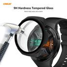For Huawei Watch GT 2e 46mm ENKAY Hat-Prince ENK-AC8203 Full Coverage PC Frosted Case + 9H Tempered Glass Film(Green) - 2