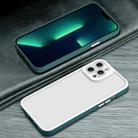 For iPhone 13 Pro Max Cat Eye Skin Feeling 3 in 1 TPU Phone Case (Dark Green) - 1