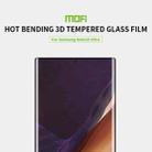 For Samsung Galaxy Note20 Ultra MOFI 9H 3D Explosion Proof Thermal Bending Full Screen Covered With Tempered Glass Film（Ultrasonic fingerprint unlock）(Black) - 1