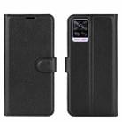 For Vivo S7 5G Litchi Texture Horizontal Flip Protective Case with Holder & Card Slots & Wallet(Black) - 2