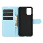 For Vivo S7 5G Litchi Texture Horizontal Flip Protective Case with Holder & Card Slots & Wallet(Blue) - 3